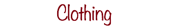 Clothing